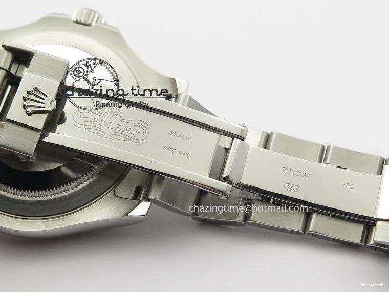 Edition 116622 Yacht-Master A2824 Noob Black Dial SS Best On Bracelet 0407